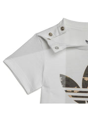 Completo Bambino adidas originals IC2027_SHORT_TEE_SET_CAMU