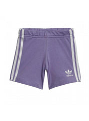 Bambina adidas originals IC8758_SHORT_TEE_SET_VIOLA