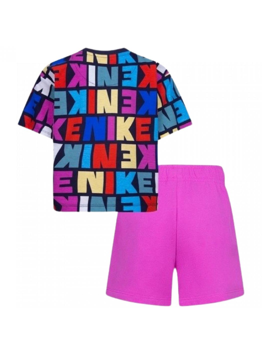 Completo Bambina nike sportswear 36K551-A9X_ACTIVE_FUCSIA