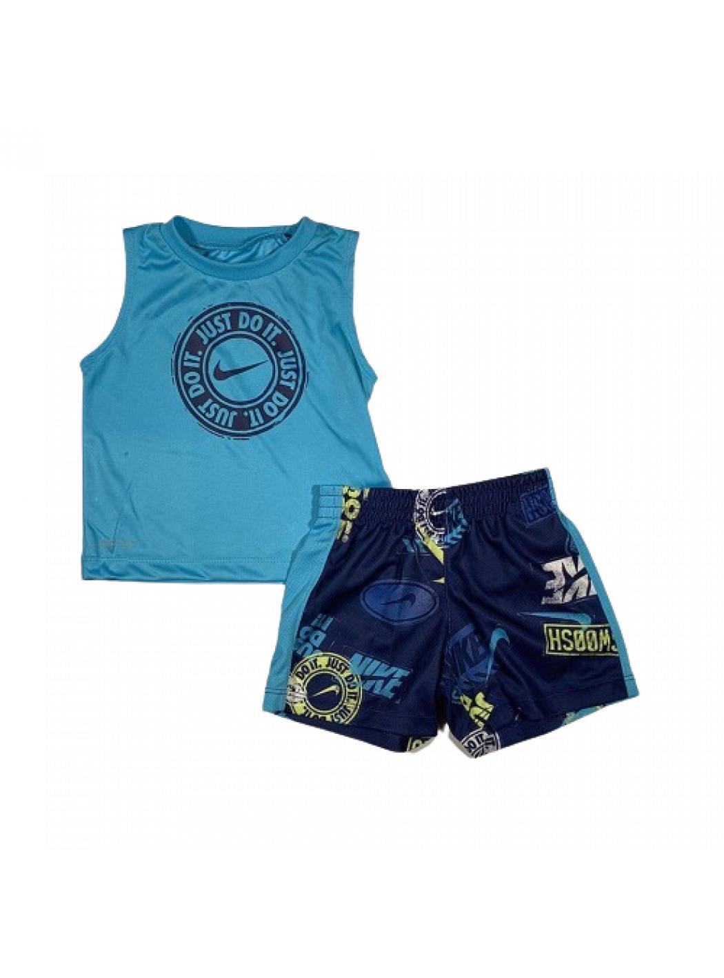 Completo Bambino nike sportswear 86K869-U1A_COMPLETO_KIDS_CELESTE