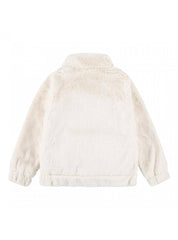 Bambino unisex nike sportswear 36J828_GIACCA_ECOPELLICCIA_BIANCO