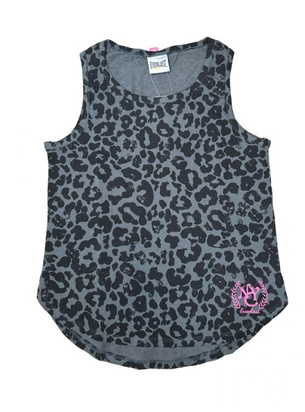 Bambina everlast 22J643J61_CANOTTA_ANIMALIER_NERO