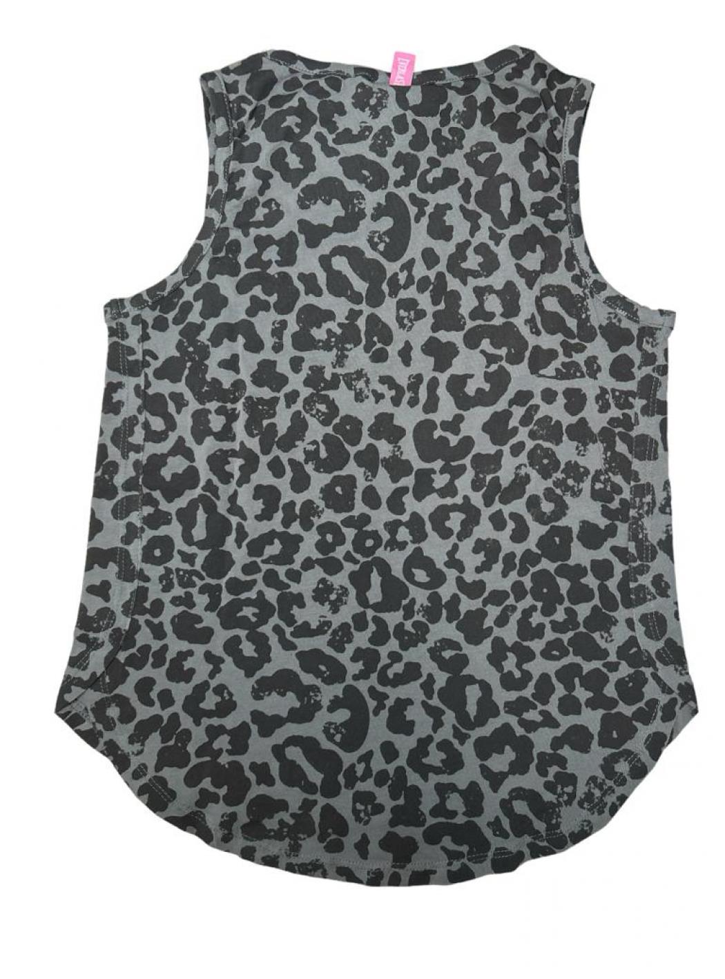 Bambina everlast 22J643J61_CANOTTA_ANIMALIER_NERO