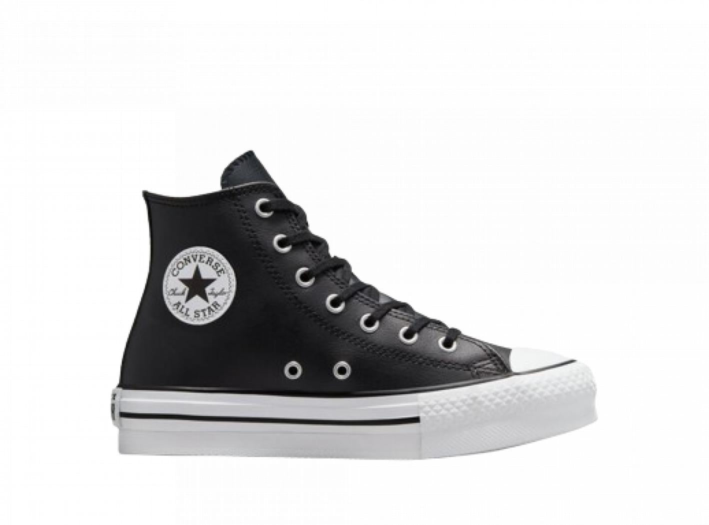 Bambina converse A01015C_CTAS_EVA_LIFT_HI_NERO