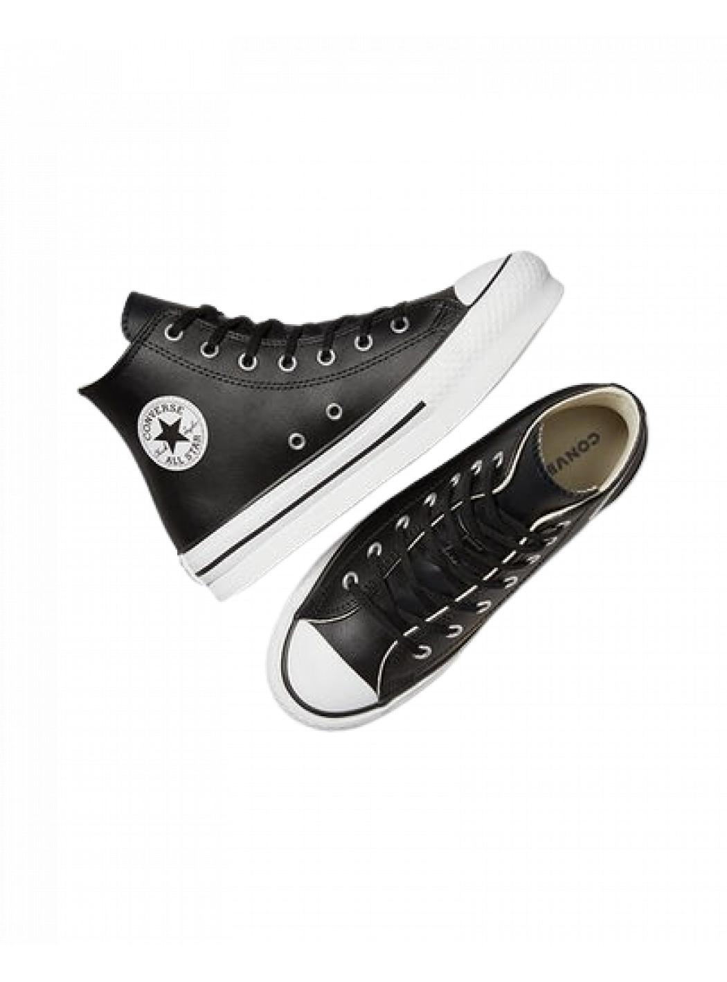 Bambina converse A01015C_CTAS_EVA_LIFT_HI_NERO