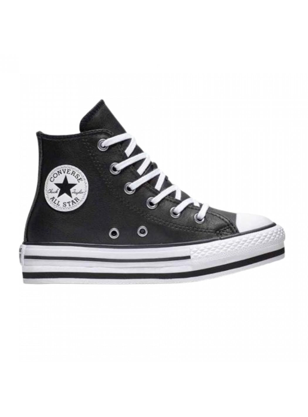 Scarpe Bambina converse 666391c_ctas_eva_lift_hi_nero