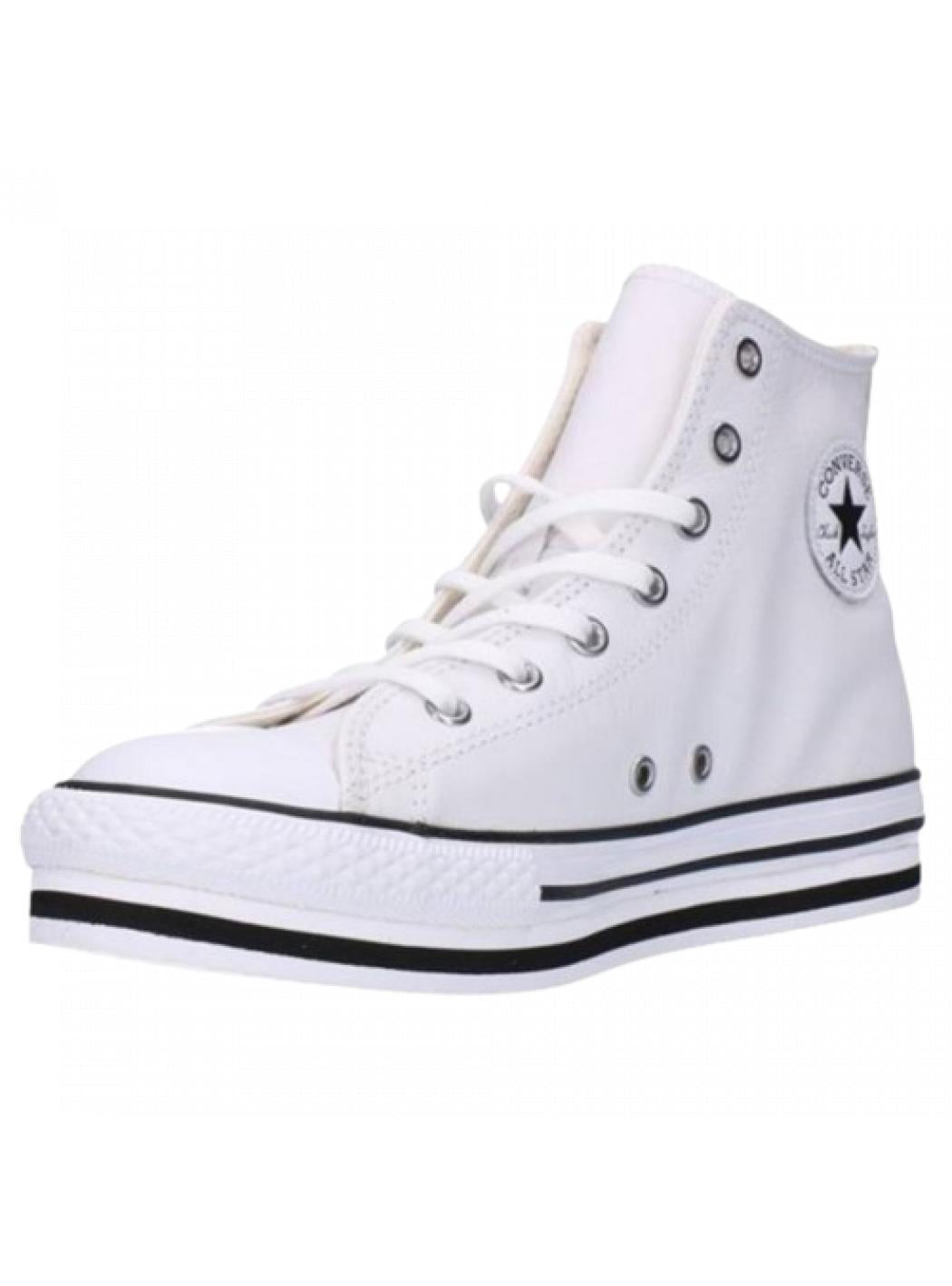 Bambina converse 666392C_CTAS_EVA_KIDS_BIANCO