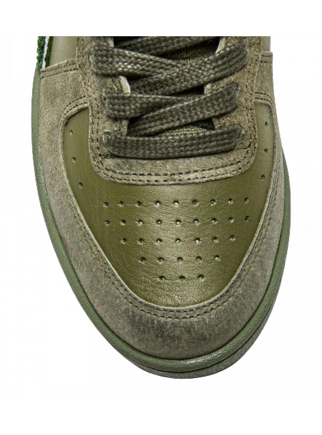 Uomo diadora MI_BASKET_ROW_CUT_TERRY_VERDE