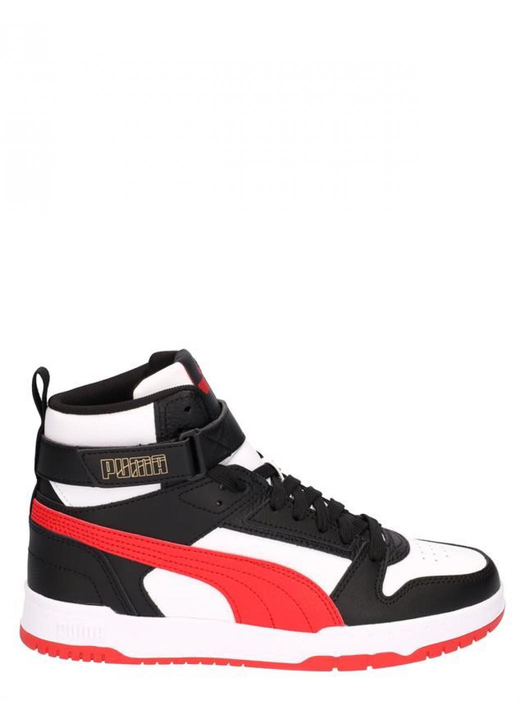 Scarpe Bambino unisex puma rbd_game_jr_nerorosso