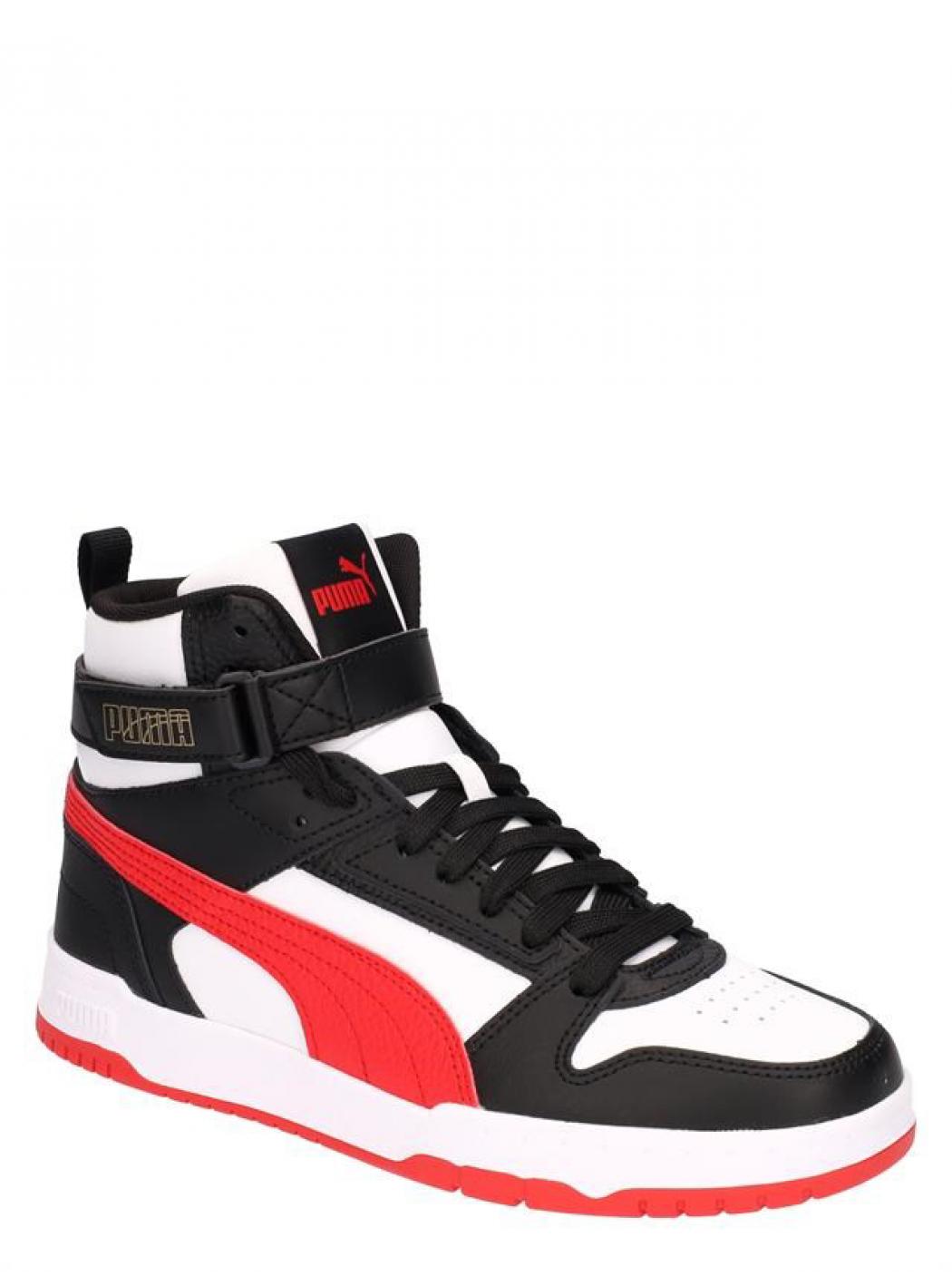 Scarpe Bambino unisex puma rbd_game_jr_nerorosso