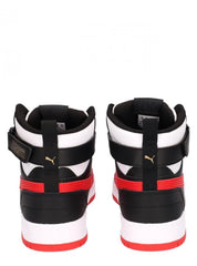 Scarpe Bambino unisex puma rbd_game_jr_nerorosso