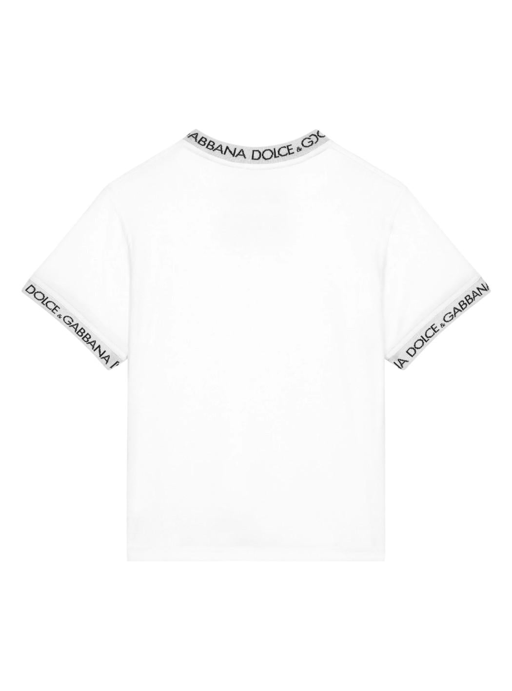 T-shirt Bambino Dolce e Gabbana L4JTEOG7M4F