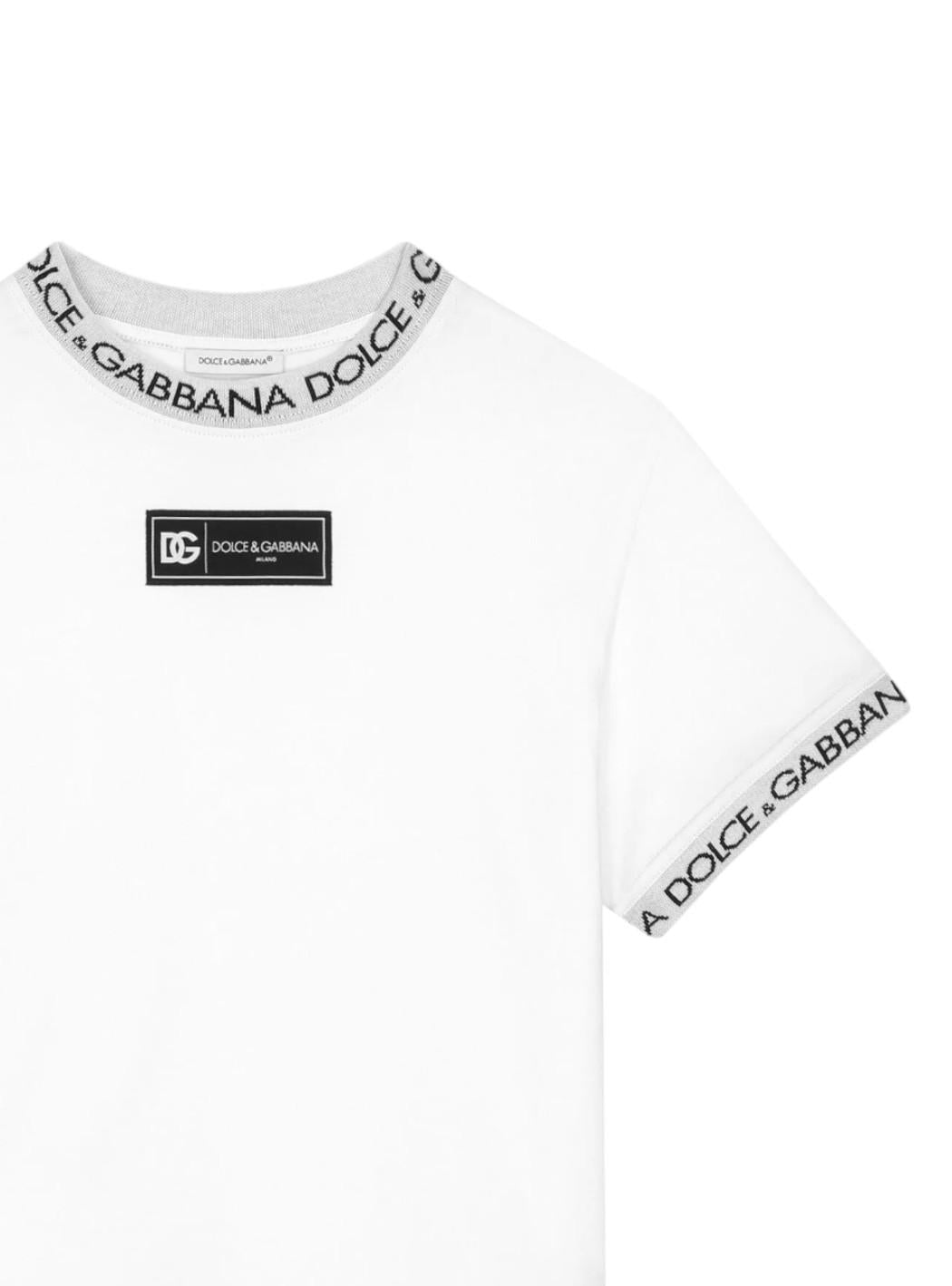T-shirt Bambino Dolce e Gabbana L4JTEOG7M4F