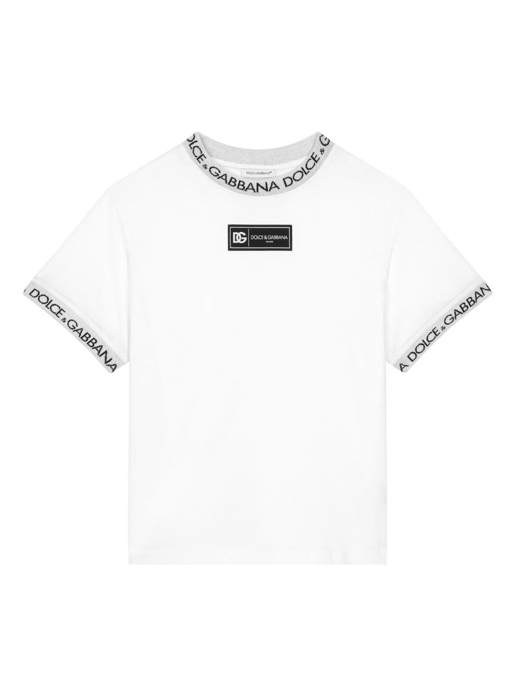 T-shirt Bambino Dolce e Gabbana L4JTEOG7M4F