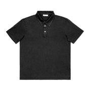 Polo Jersey Cotone Nero MM