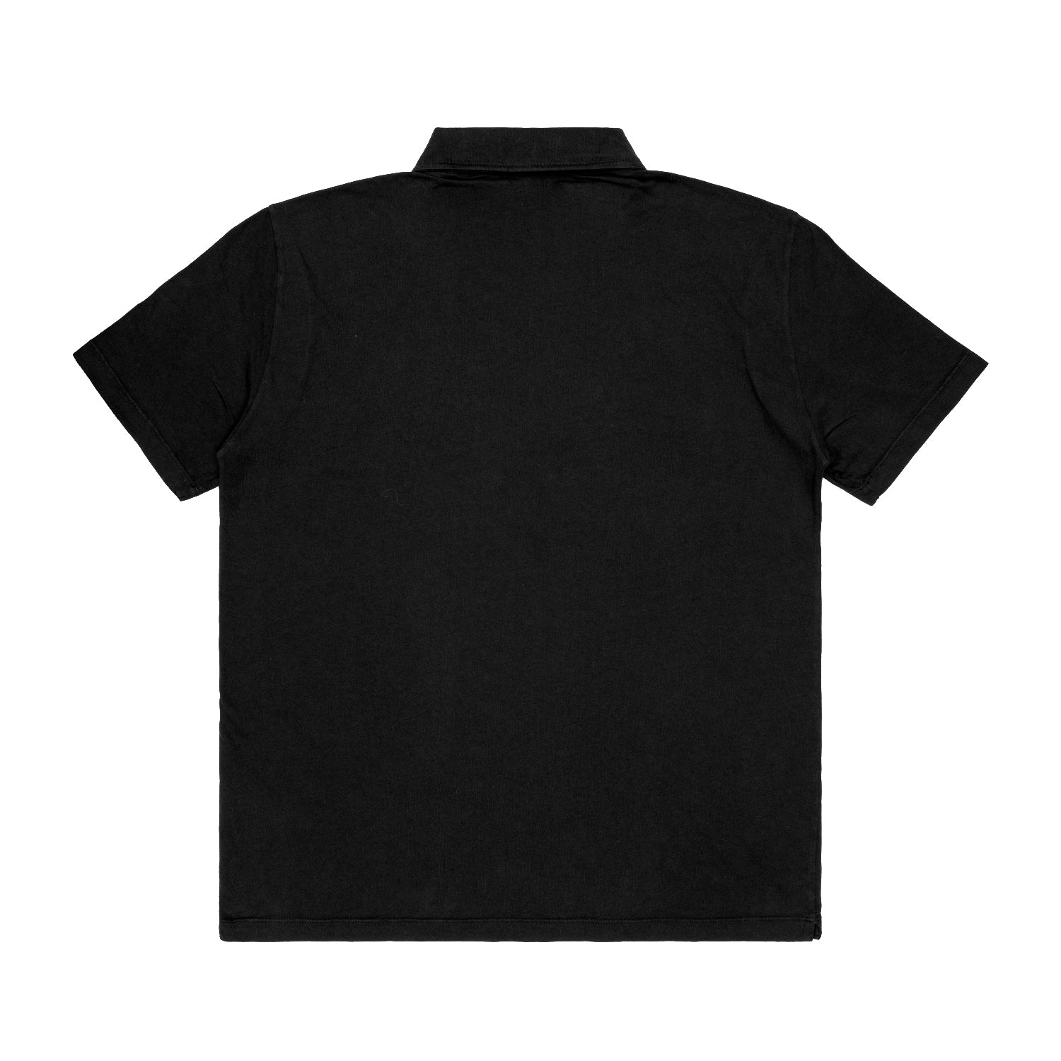 Polo Jersey Cotone Nero MM