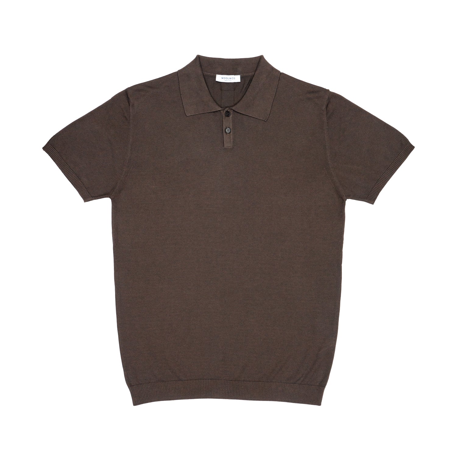 Polo Filo Cotone Moka