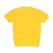 Maglia Paricollo Filo Cotone Zafferan