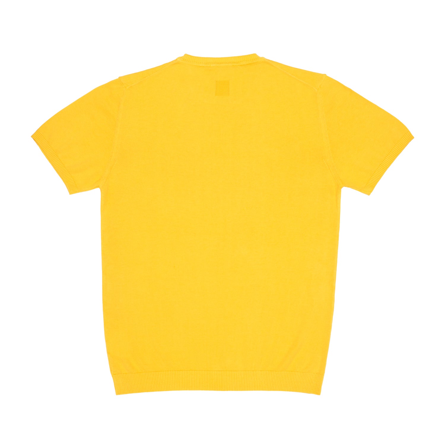 Maglia Paricollo Filo Cotone Zafferan