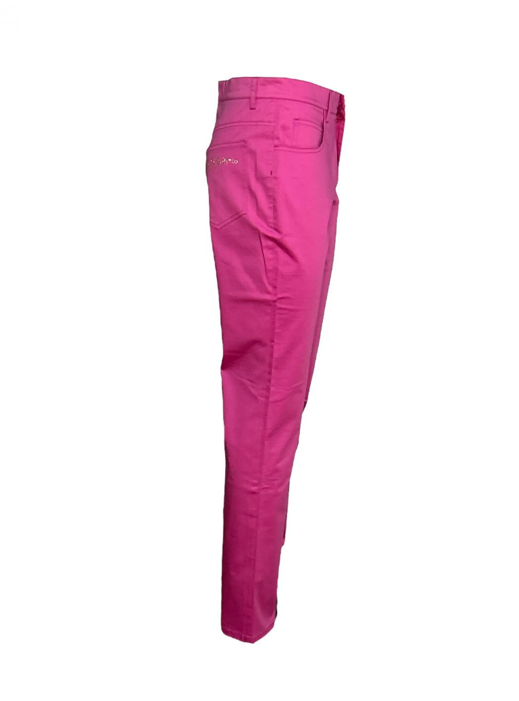 08037 PANTALONE - MATTIOLO - fucsia