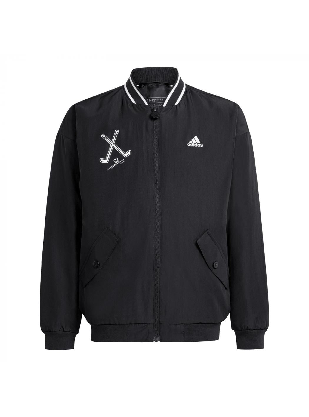 Bomber Bambina adidas performance IN1915_BLUV_JKT