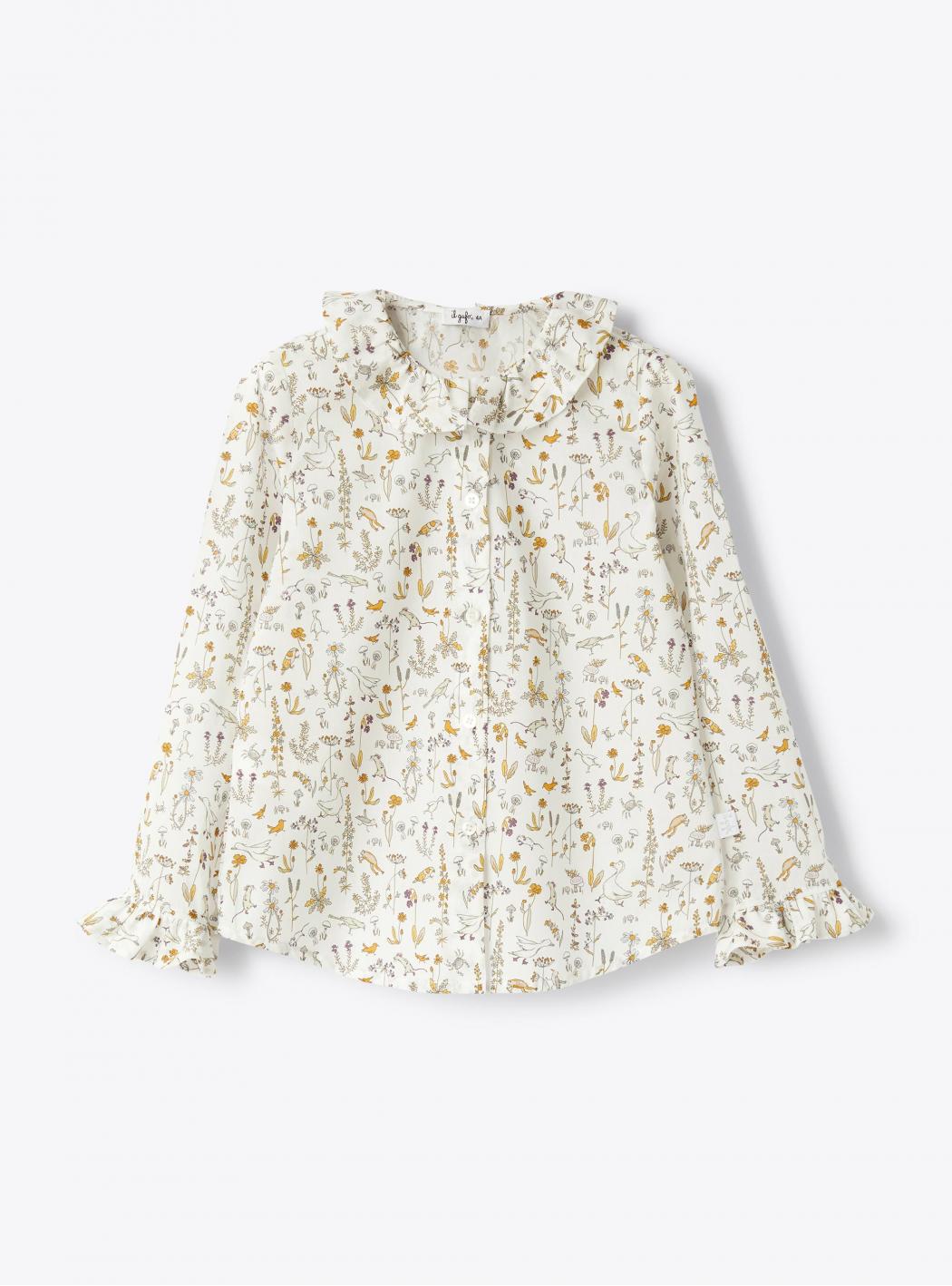 Camicia Bambina Il Gufo A24CL169C4128_010