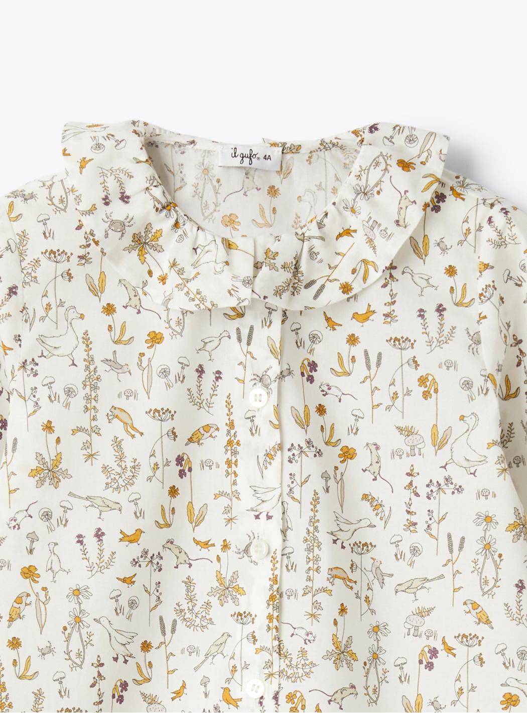 Camicia Bambina Il Gufo A24CL169C4128_010