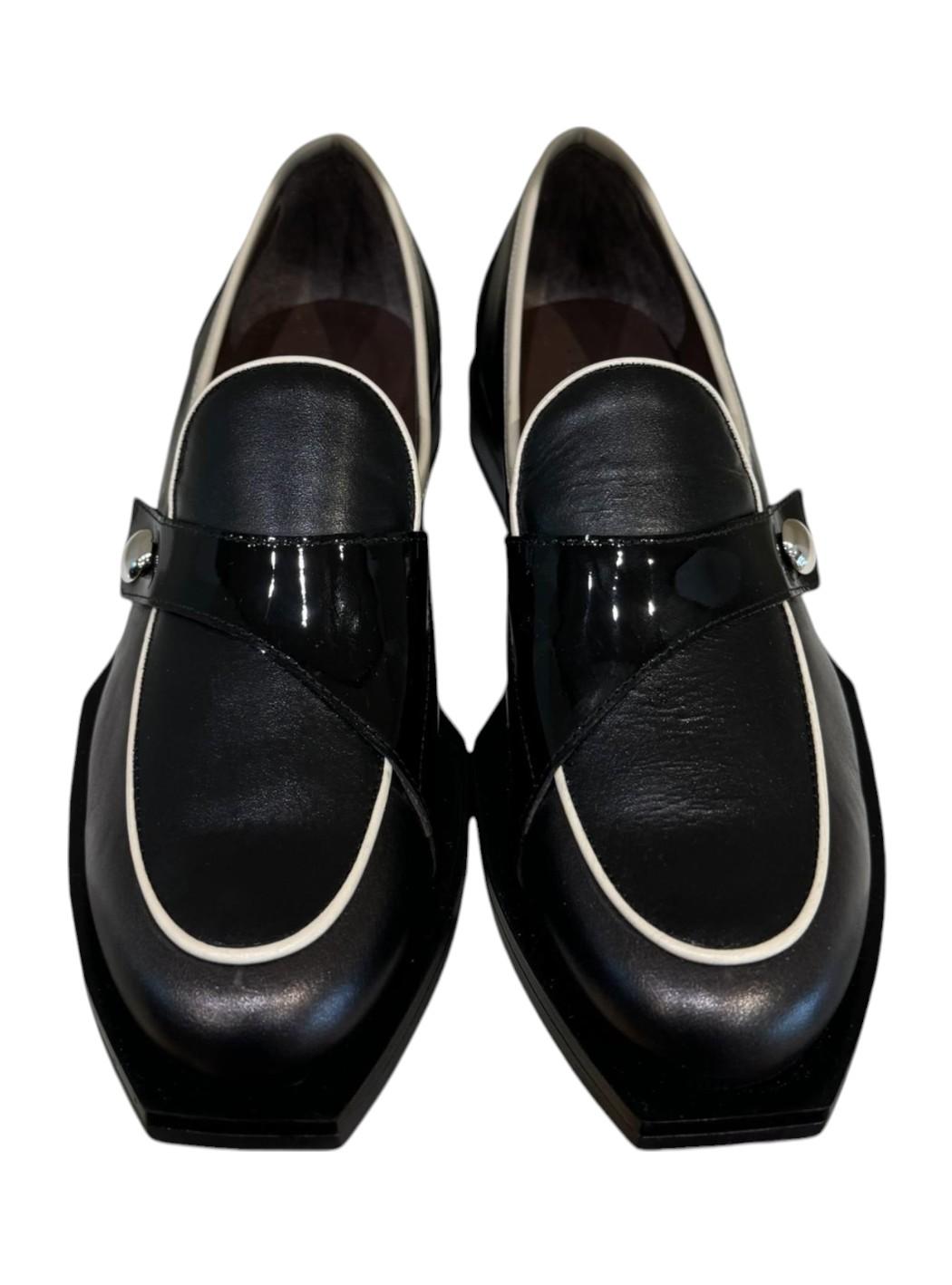Mocassino Donna Le Bohemien K50_PEGASO_AFRICA_VITELLO_NERO