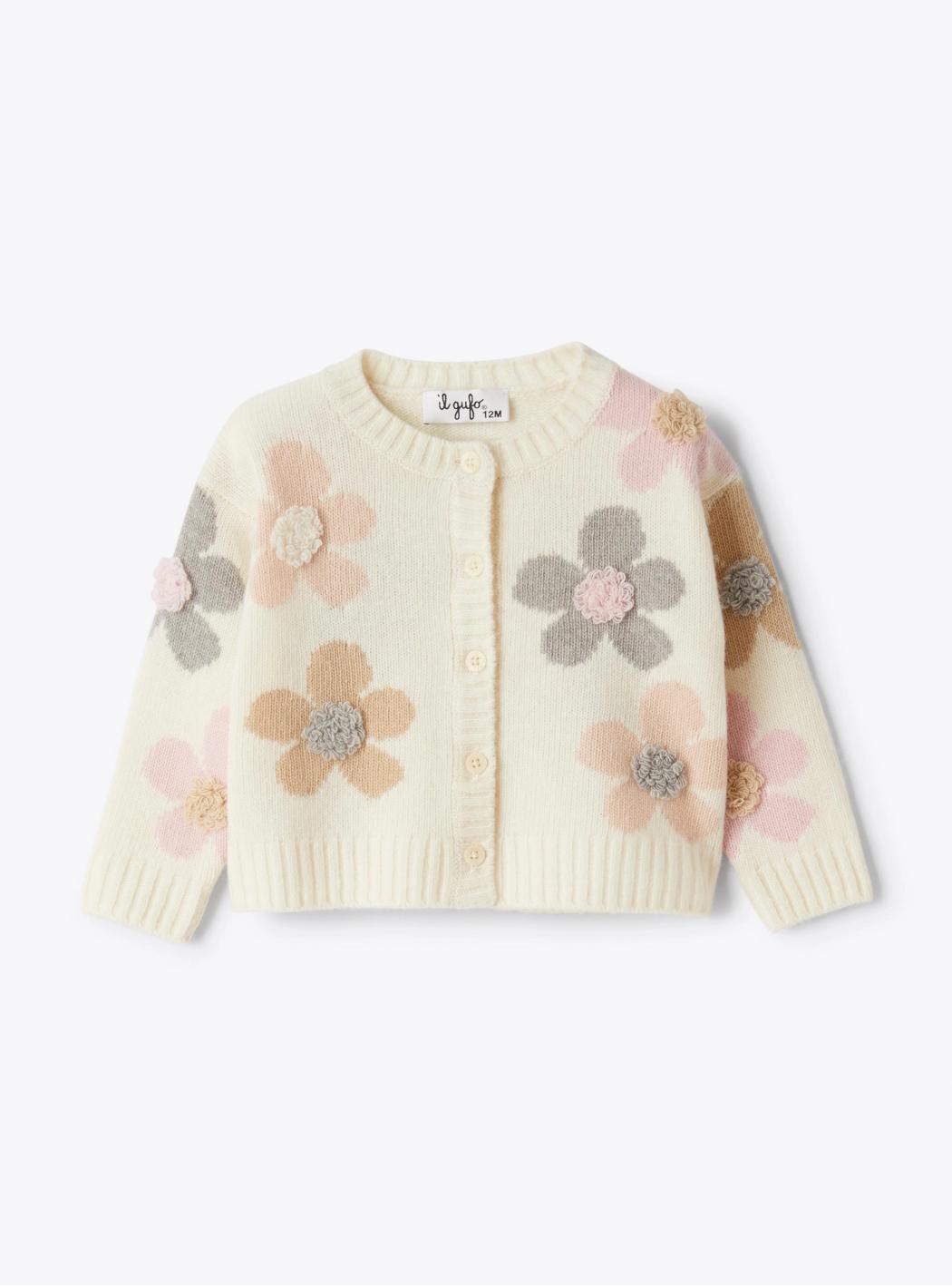 Cardigan Bambina Il Gufo A24GF438EM220