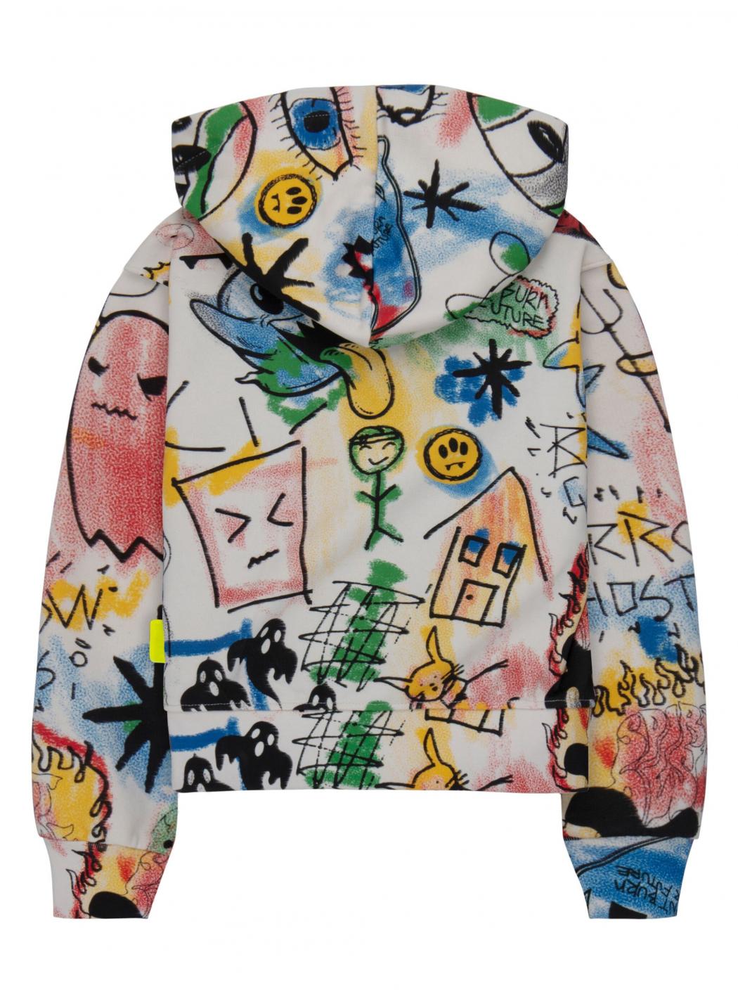 Felpa con cappuccio Bambino Barrow F4BKJUHS015