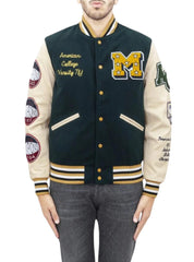 Giubbino Uomo AMERICAN COLLEGE USA ac_18green_beige_jackets