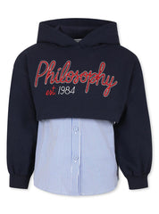 Felpa Bambina PHILOSOPHY DI LORENZO SERAFINI PFFE0180FE020D460