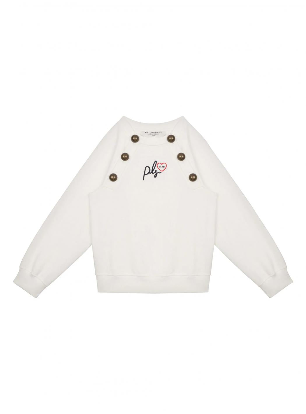 Felpa Bambina PHILOSOPHY DI LORENZO SERAFINI PFFE0190FE020