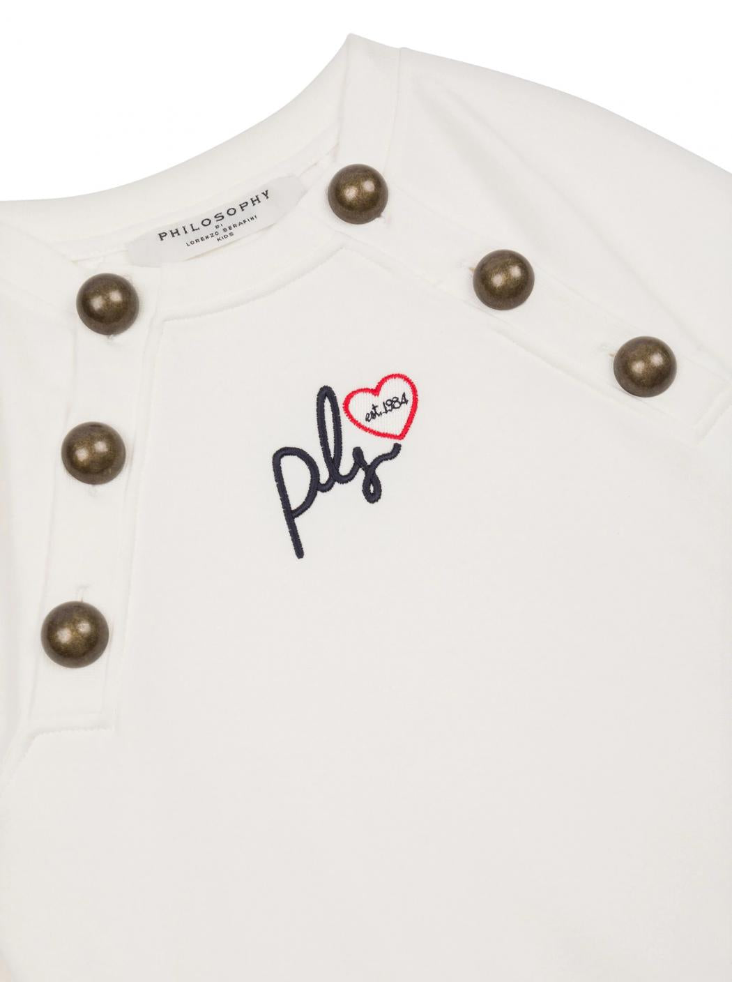 Felpa Bambina PHILOSOPHY DI LORENZO SERAFINI PFFE0190FE020