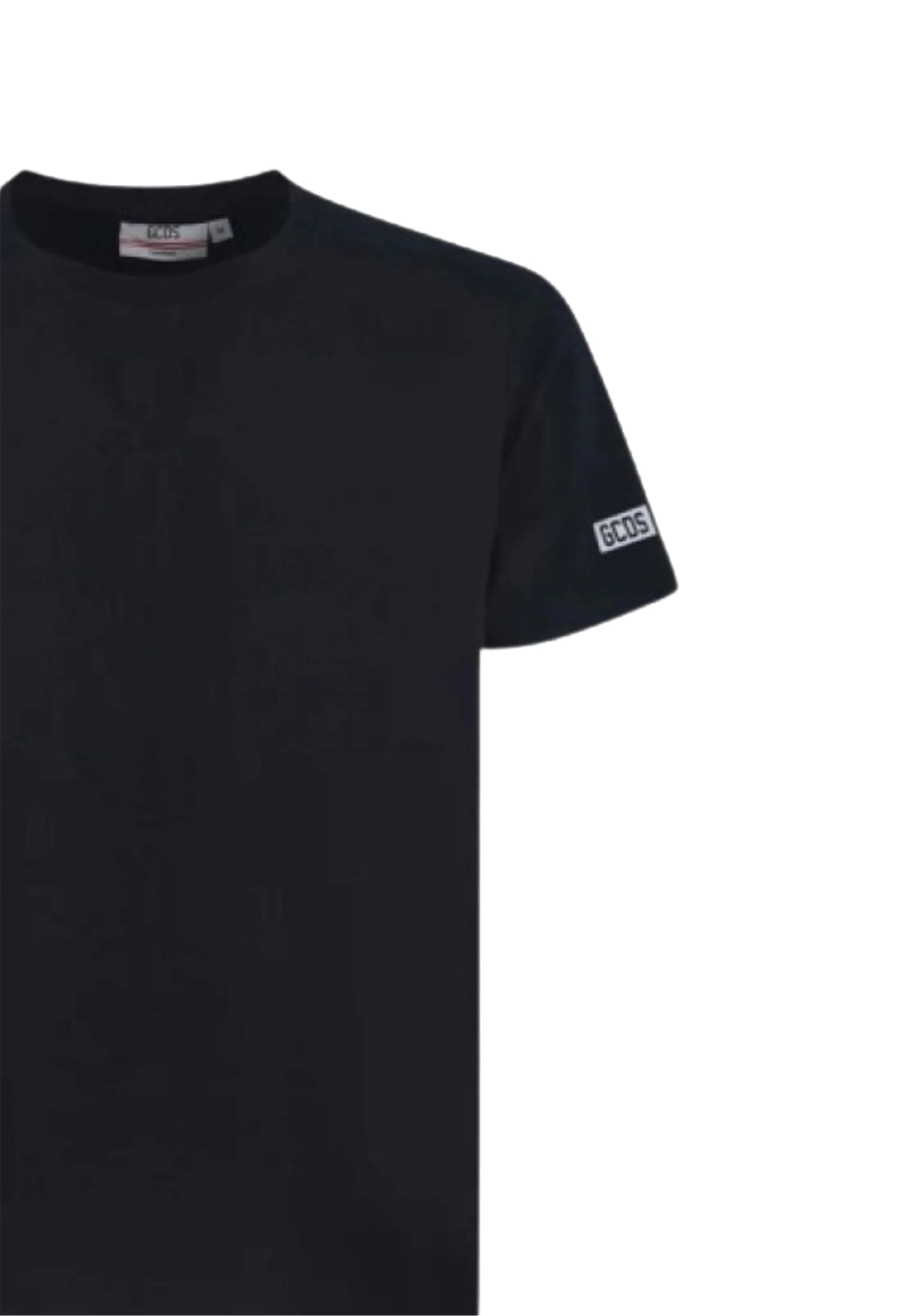 T-Shirt Donna GCDS a2em2300uw0-99 Nero