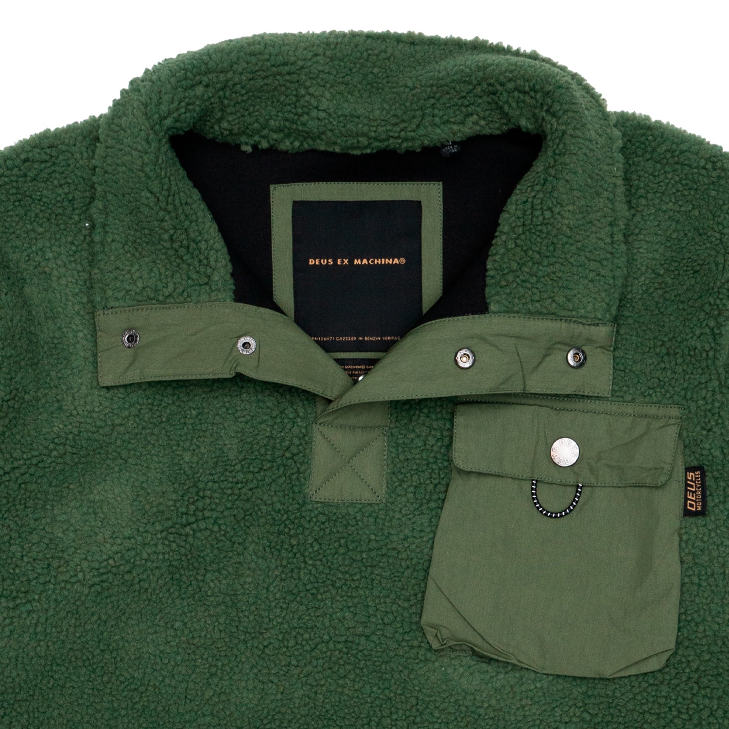 Giubbino Uomo Deus Ex Machina Reimis Pullover Fleece