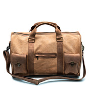 Borsone Adulto unisex Kjore Project Leather / Canvas Travel Bag