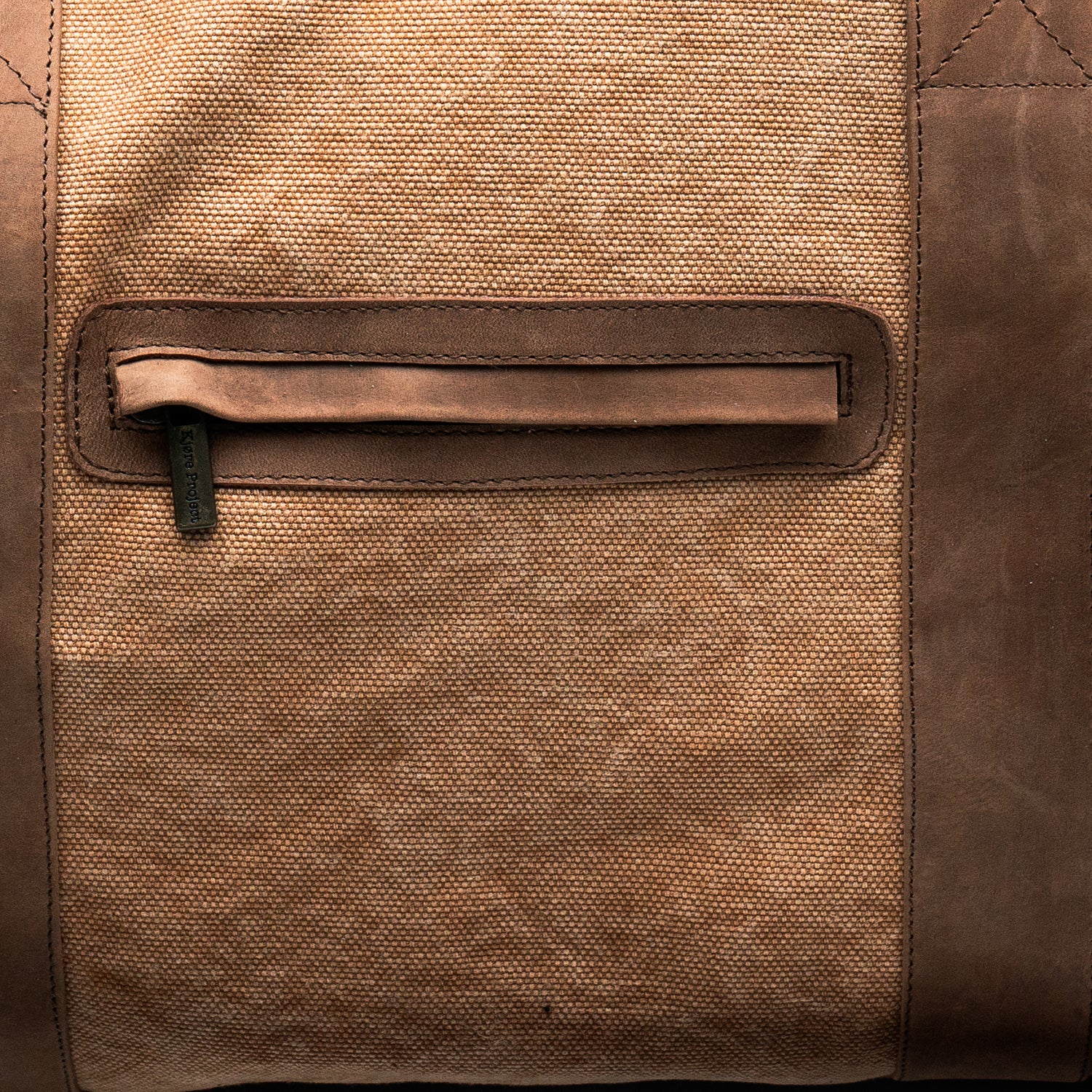 Borsone Adulto unisex Kjore Project Leather / Canvas Travel Bag