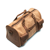 Borsone Adulto unisex Kjore Project Leather / Canvas Travel Bag