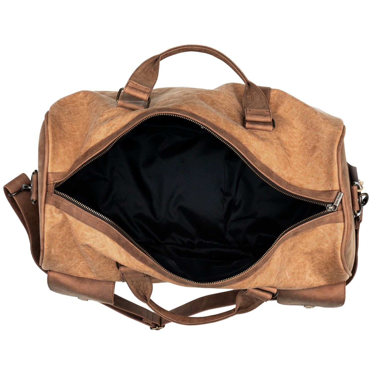 Borsone Adulto unisex Kjore Project Leather / Canvas Travel Bag