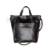 Borsa Bridge Leather Handle Bag