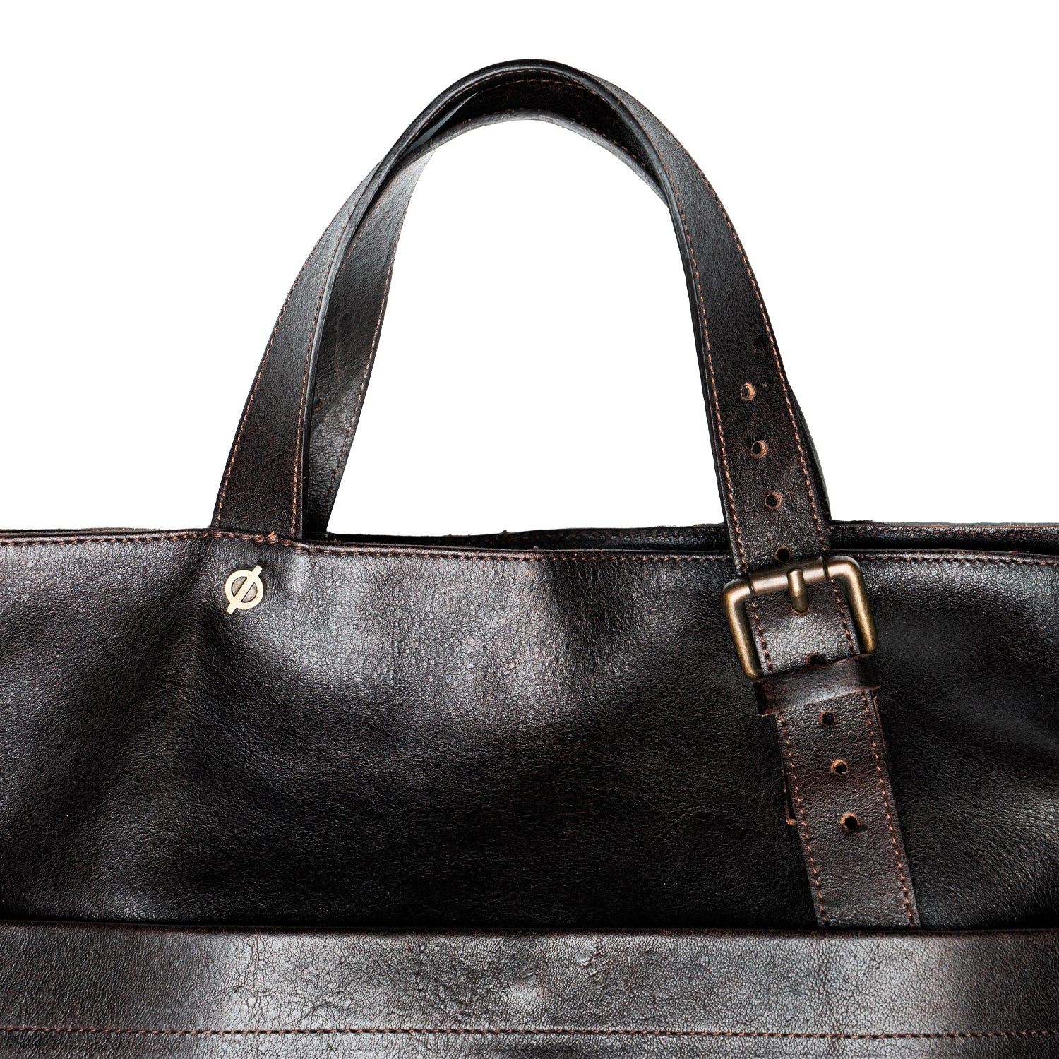 Borsa Bridge Leather Handle Bag