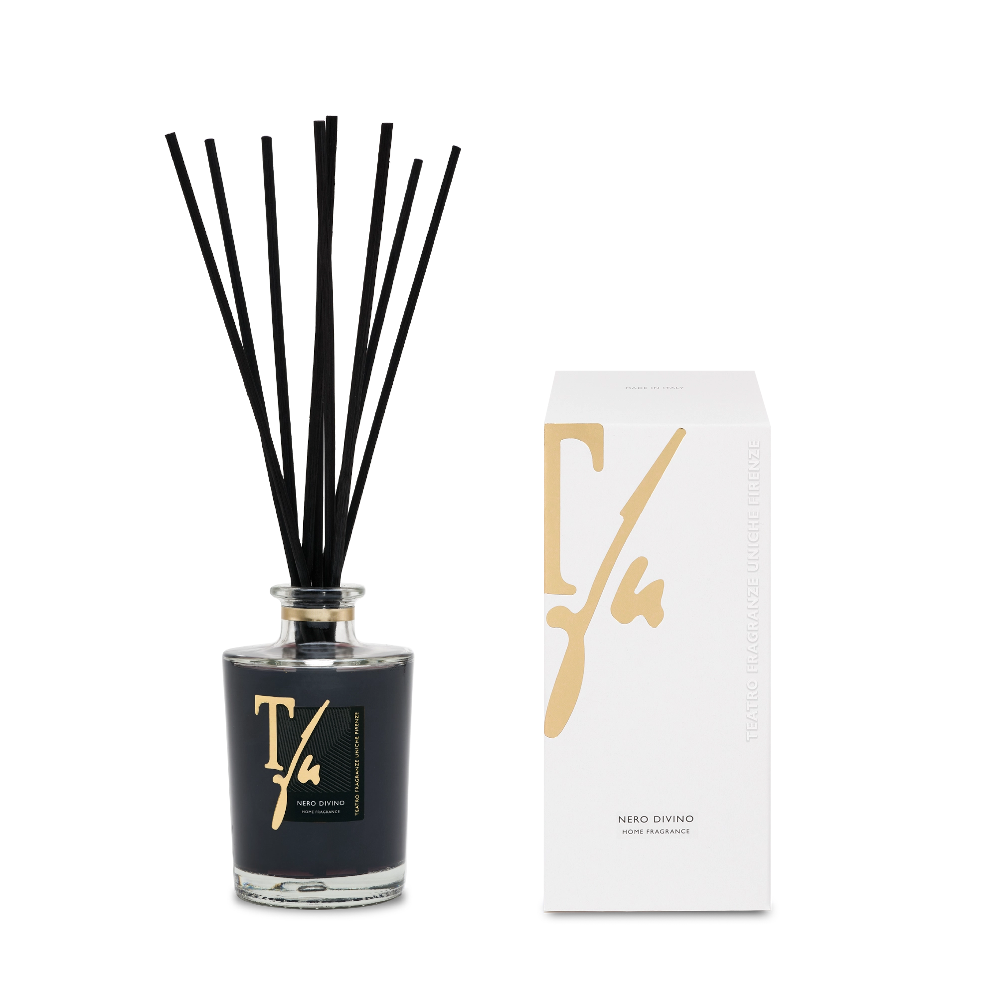 STICKS ML.100 Adulto unisex Teatro Fragranze Uniche Firenze NERO DIVINO FRAGRANZA AMBIENTE - TFU