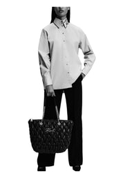 Borsa Donna Karl Lagerfeld 246w3005_ksignature_kuilt_tote