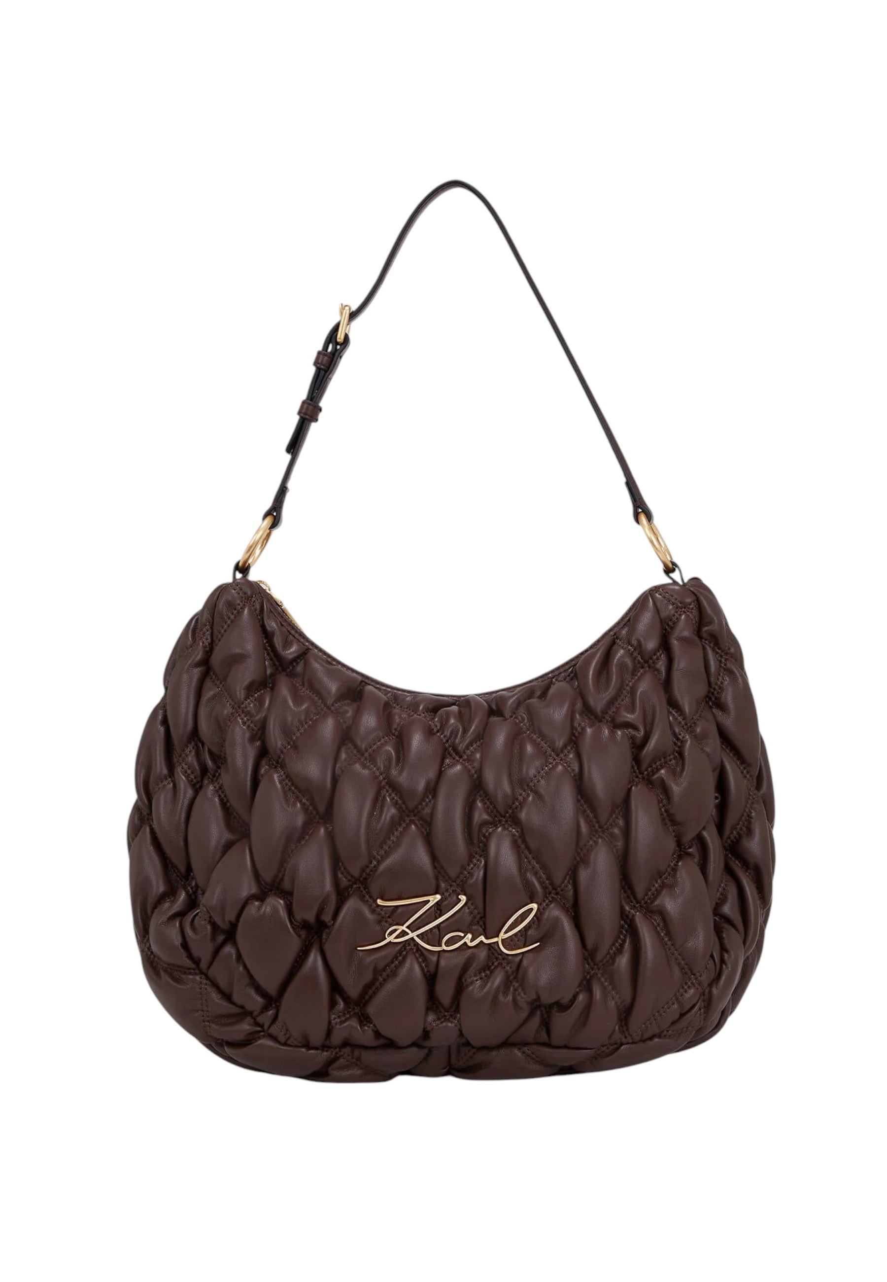 Borsa Donna Karl Lagerfeld 246w3007_ksignature_kuilt_hobo_a165