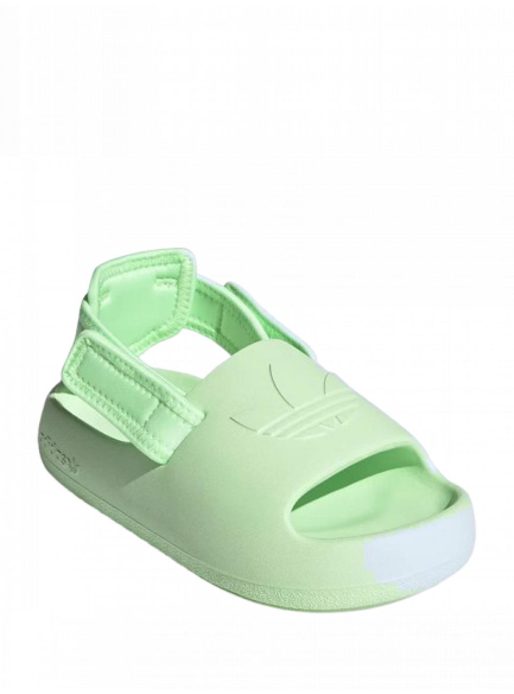 Bambino unisex adidas originals IG8442_ADILETTE__I_VERDE