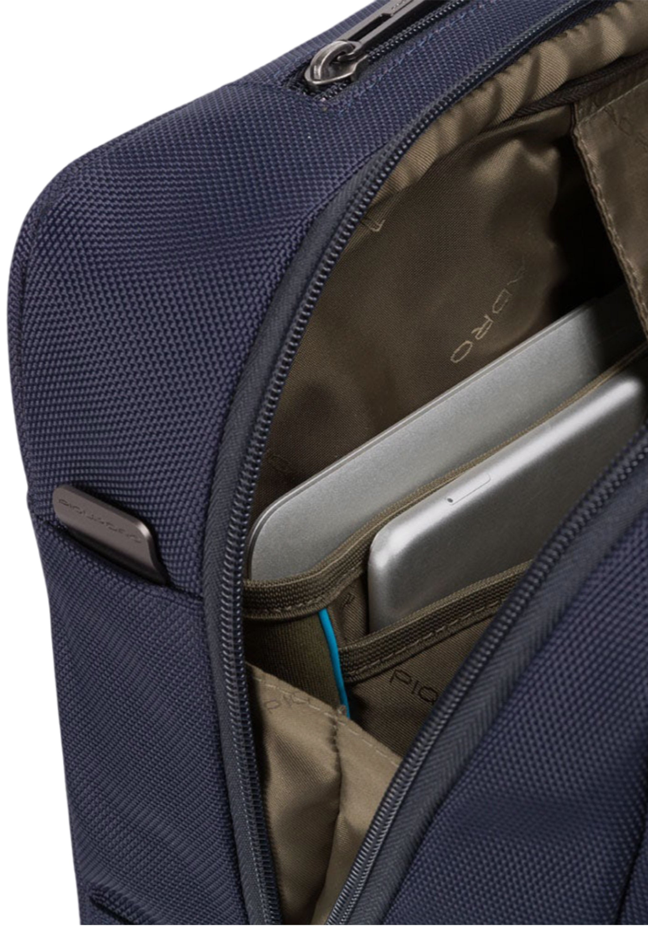 Cartella Trolley Uomo piquadro bv4729br2-blu Blu