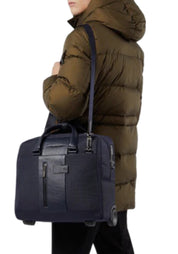 Cartella Trolley Uomo piquadro bv4729br2-blu Blu