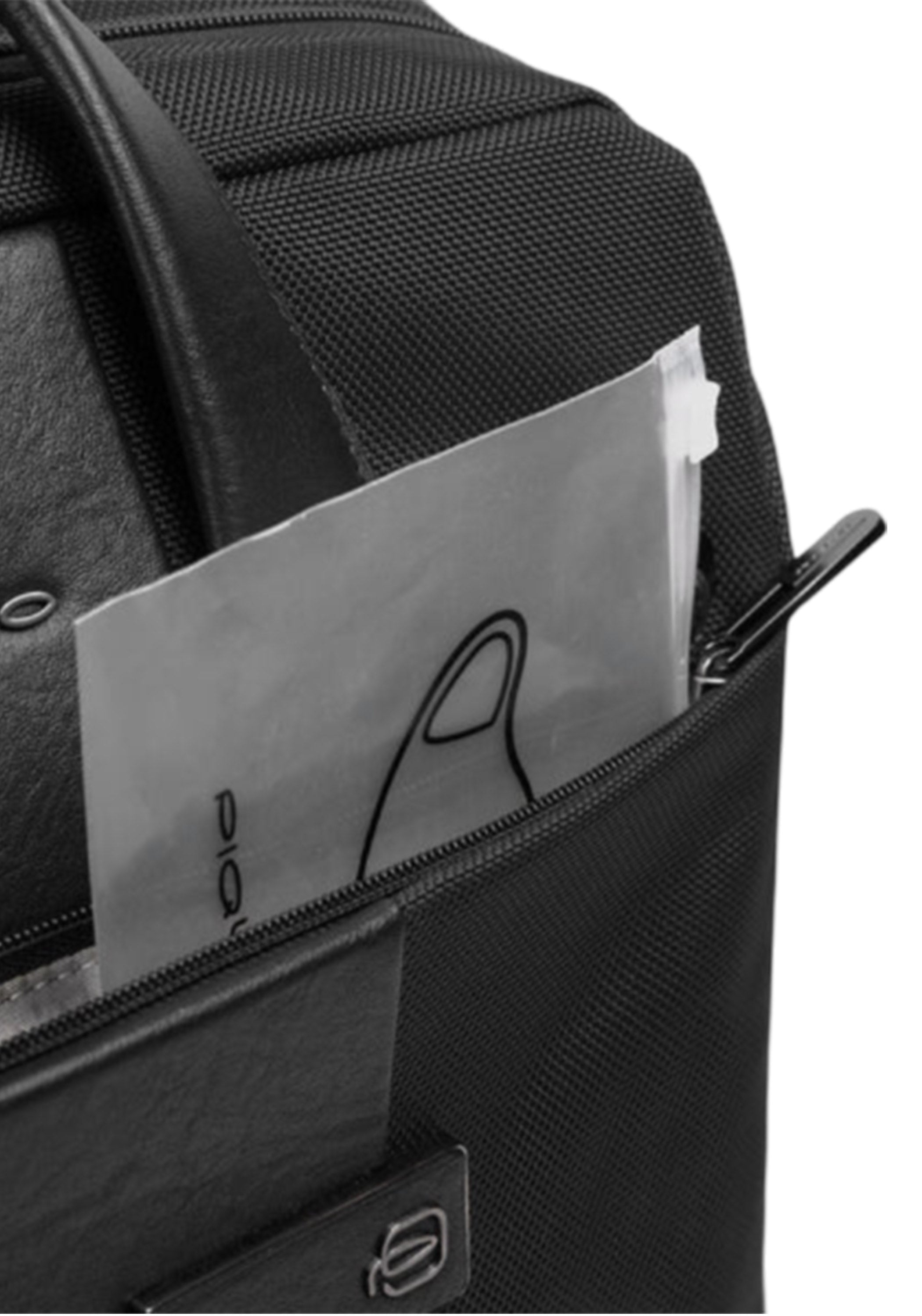 Cartella Trolley Uomo piquadro bv4729br2-n Nero