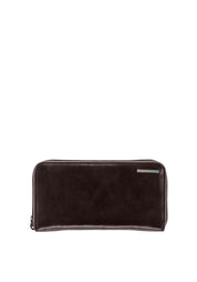 Portafoglio donna grande, 4 soffietti Donna piquadro pd1515b2r-mo Marrone